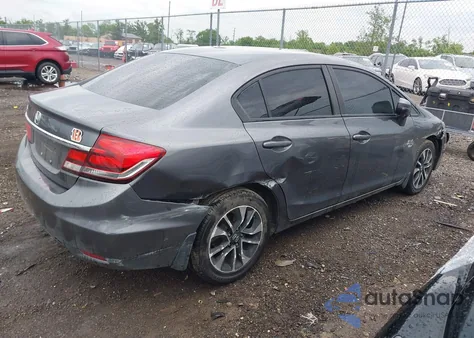 2015 Honda Civic Ex from USA, damaged, VIN 19XFB2F85FE069196